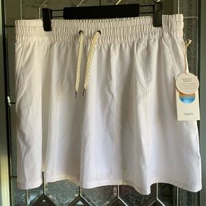 56. Size XL VUORI White Clementine Skirt New With Tags